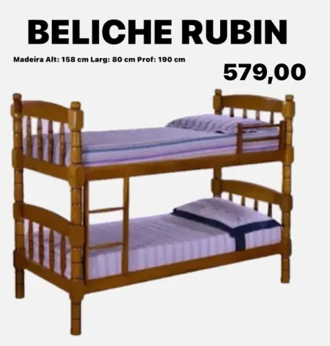 Beliche de madeira maciça grosso - ENTREGA HOJE !!!