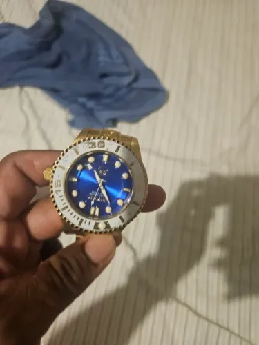 Relógio de Pulso Masculino Dourado,INVICTA