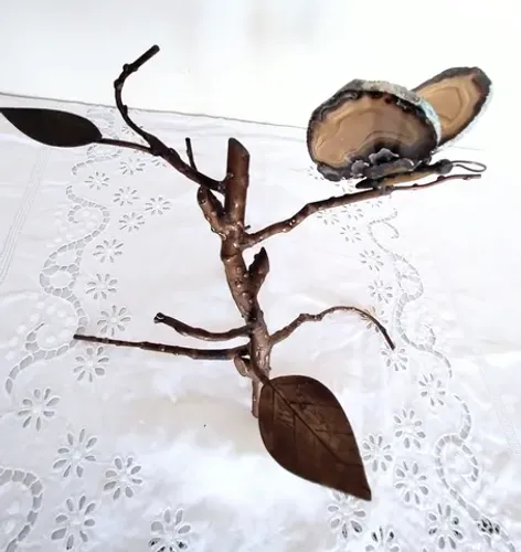 Arranjo de Decoração de Bronze Shirley Oddis<br>