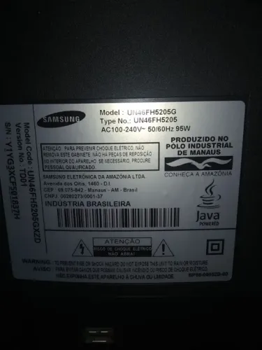 TV Samsung 46 polegadas Full HD