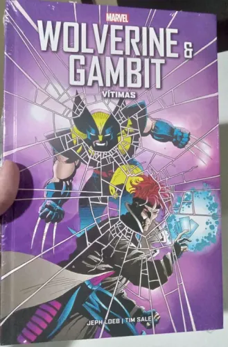 HQ Wolverine e Gambit vítimas da panini comics em capa dura
