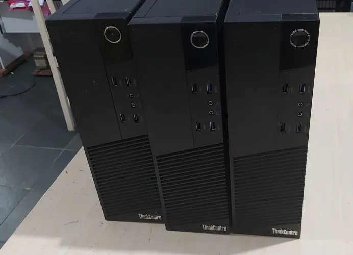 3 Computadores Lenovo ThinkCentre - Leia a Descrição do anúncio.