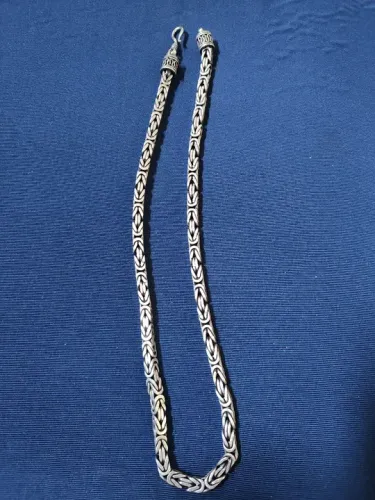 Cordão Masculino Bali Prata 925 grossa
