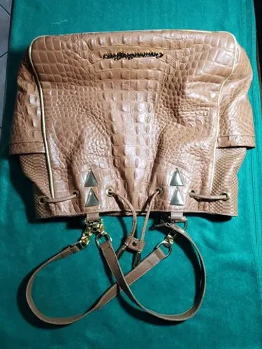 Bolsa Carmen Steffens de couro texturizado