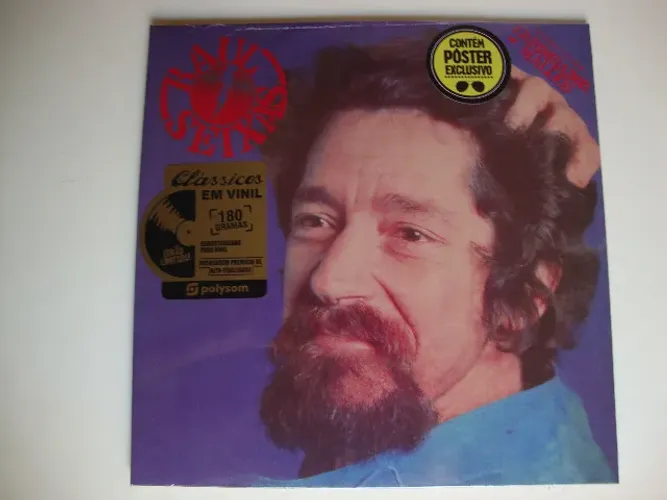 LP - Vinil - Raul Seixas - Carimbador Maluco - Lacrado, Novo (envio pela Jadlog / Correios