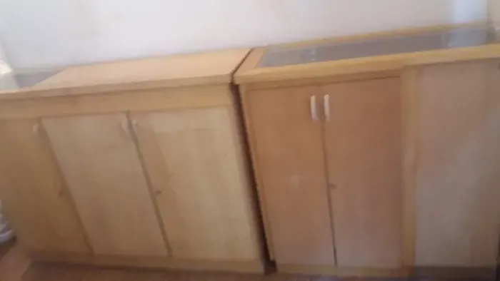 2 balcão madeira para comércio desapego 