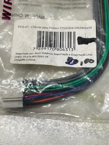 Chicote para Pioneer 535/636/815/8200/8450