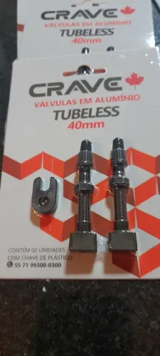 Par de bico tubeless