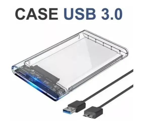 Transforme seu SSD ou HD de 2,5" em um veloz HD Externo USB3.0 - Gaveta para HD Externo