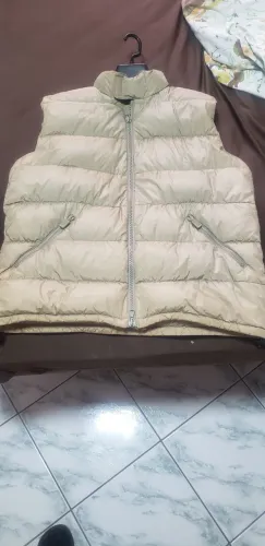 Colete Puffer Bege