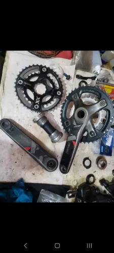Pe de vela truvativ carbono 