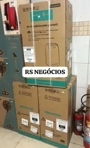 Ar Gelado Portátil 12.000 Btu 127v, Lacrado + NF (Até 12x)