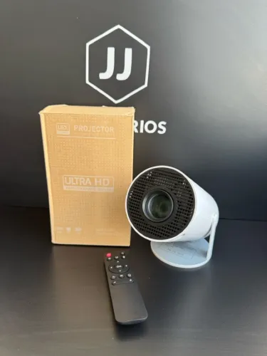 Mini Projetor LED Ultra HD Smart Pronta Entrega Loja Física