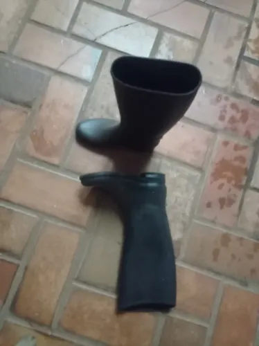 Bota de borracha infantil para hipismo