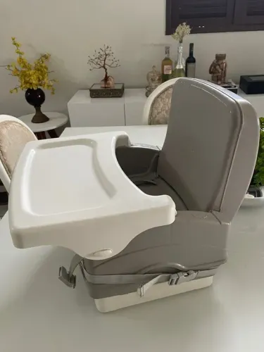 Cosco Kids, Cadeira de Refeição Portátil Smart, Cinza