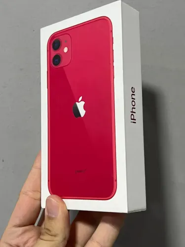 Caixa de iPhone 11 256GB Vermelho