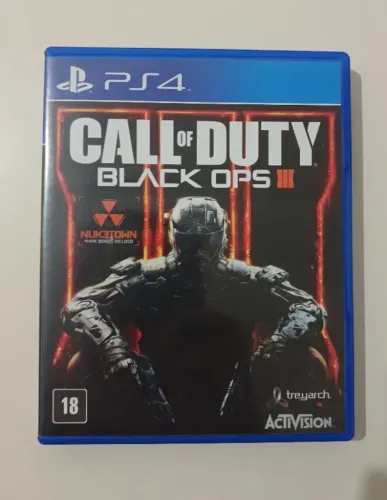 Call of Duty Black Ops 3 PS4 Original Mídia Física Bem Conservado (COD BO3)