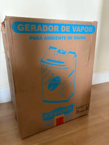 Gerador de vapor para ambiente sauna 380v trifásico