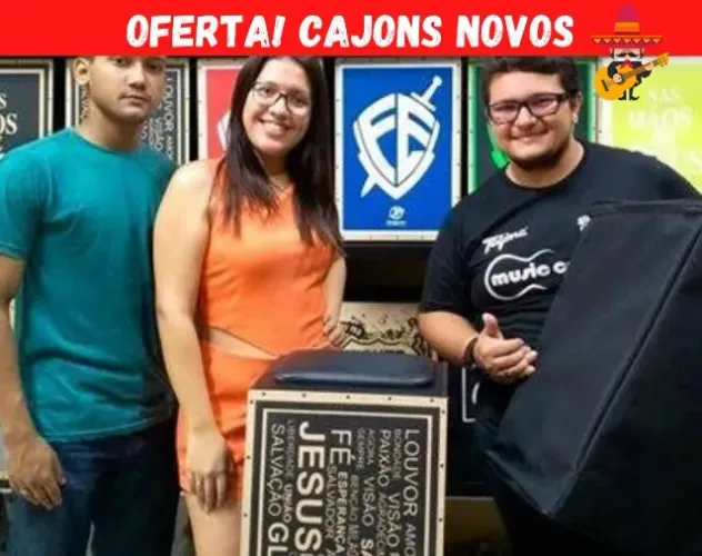 Cajon novos Oferta DF Melhor preço 