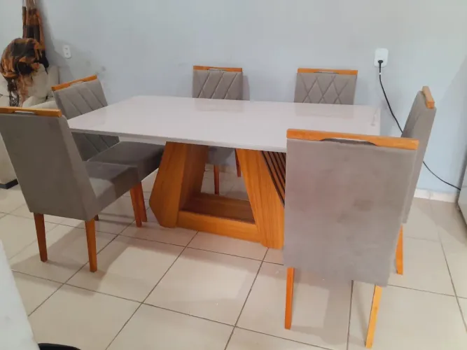 Mesa 6 Lugares + Frete Grátis 