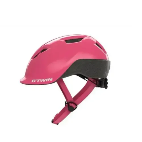 Capacete Infantil Btwin Rosa, (Novo)