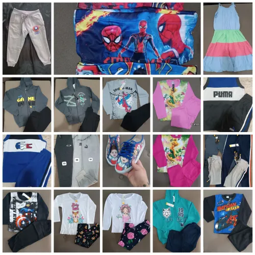 LOTE ROUPAS INFANTIS NOVAS 