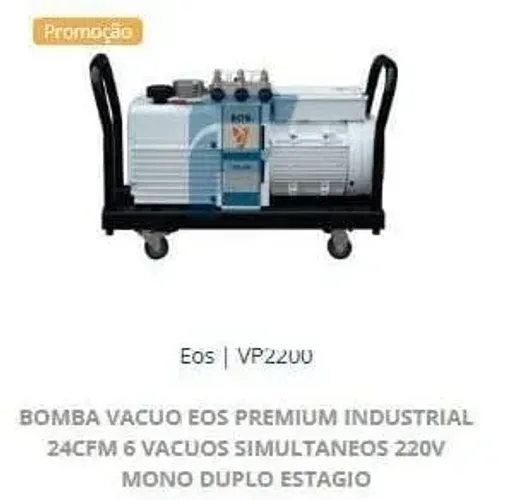 Bomba vácuo EOS  Premium industrial 