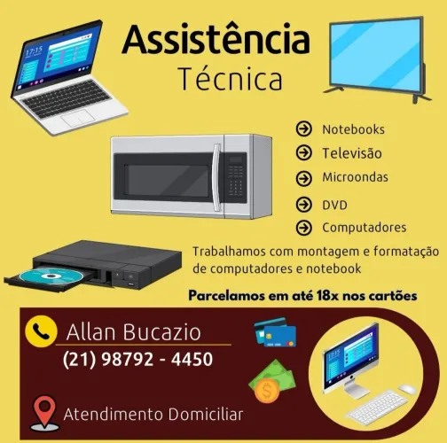Consertos de Tv Led, LCD, Microondas, Notebooks, Computadores, TELA DE TV ALGUNS MODELOS.