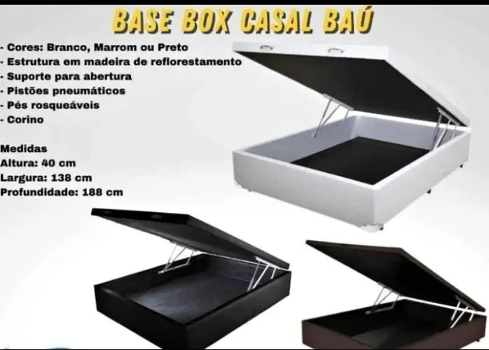 Base baú casal Golden!!