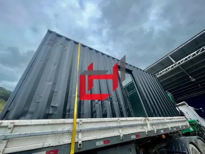 Container projetado pra fins comerciais