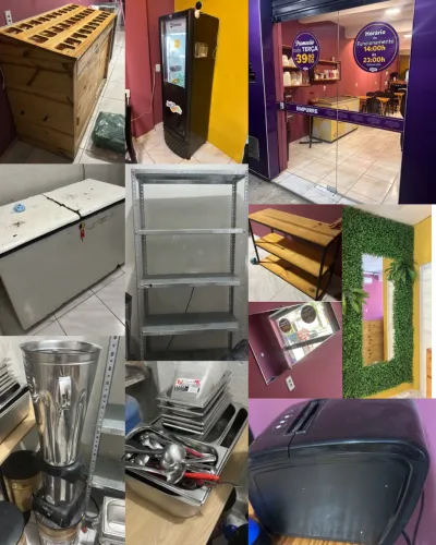 Móveis para Açaiteria 