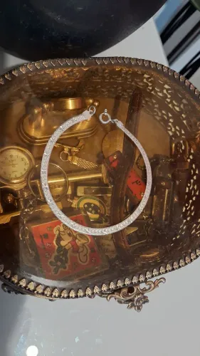 Pulseira Vintage, prata 925, Itália,17,5 cm .nunca foi usada 