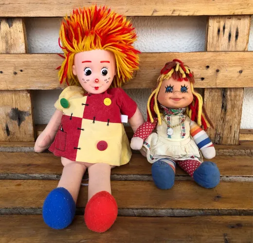 Bonecas Emília Sítio do Pica Pau Amarelo