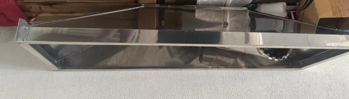 Coifa em inox completa s/ instalação