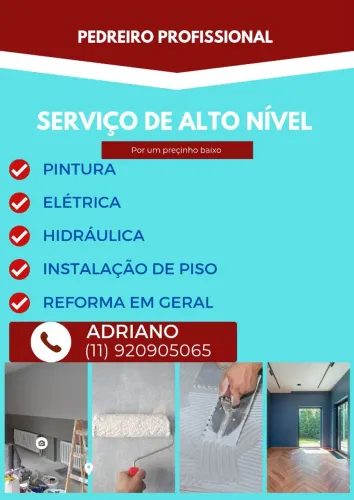 PINTOR " PEDREIRO" AZULEJISTA
