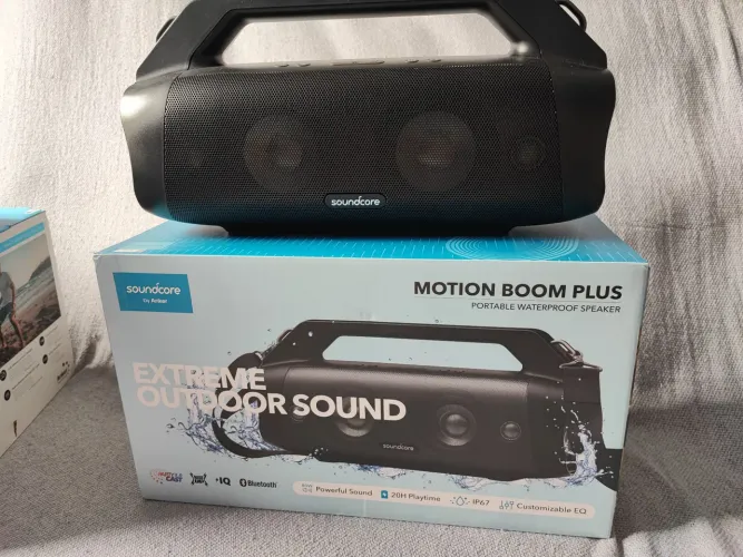 Caixa de som Anker Motion boom Plus
