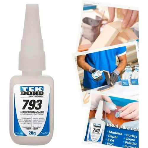 Cola Tek Bond 793 20g - Instantânea