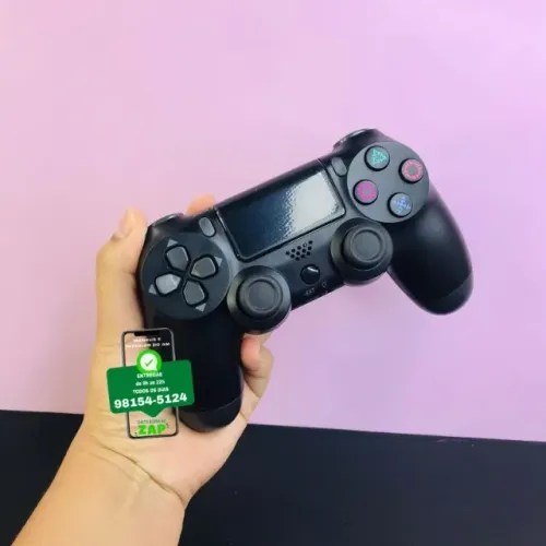 Controle De PS4 Sem Fio DualShock - Entrega Rápida 