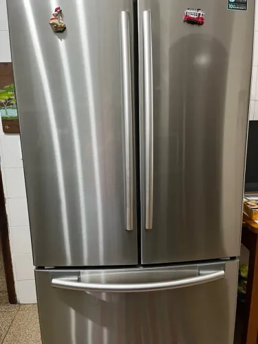 Geladeira Samsung side by side 511 litros inox