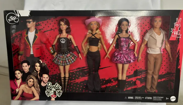 Barbie RBD Rebelde - Coleção 5 bonecos Mattel 