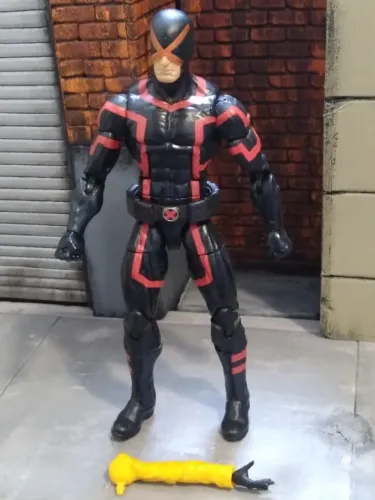 Marvel Legends Ciclope Cyclops com BAF Jubileu