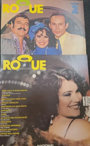 Dois disco vinil Roque Santeiro