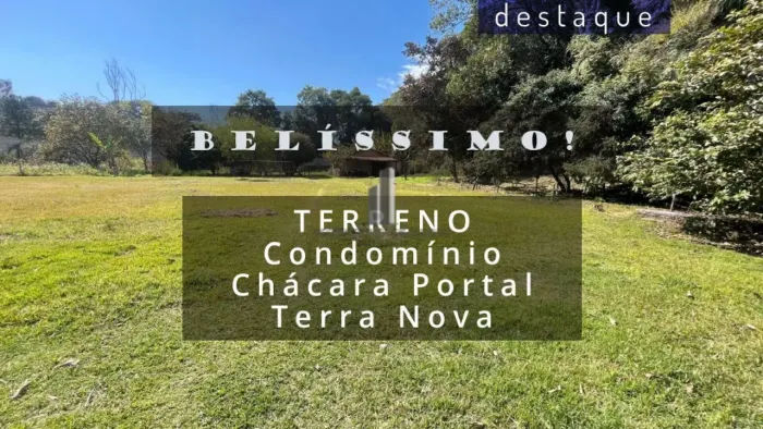 TERRENO PARA VENDA NO CONDOMÍNIO CHÁCARA PORTAL TERRA NOVA JUNDIAI
