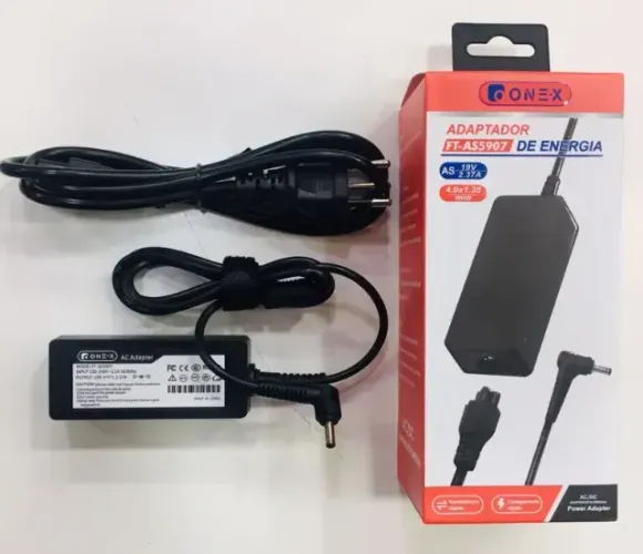Fonte Carregador Asus 19v 2.37a 45w plug 4.0x1.35mm - onex