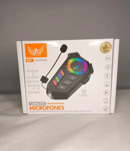*ENTREGA GRÁTIS* MICROFONE PARA CAPACETE ( intercomunicador )