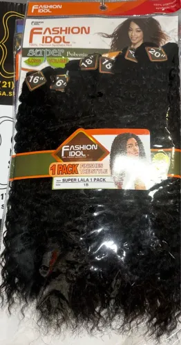 Cabelo Orgânico Cacheado Super Lala 260g 45-50cm