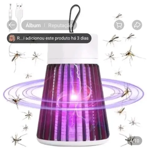 Aparelho Mata Mosquitos Elétrico - Livre-se dos Insectos!