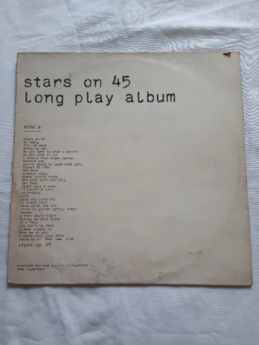 DISCO DE VINIL - STARS ON 45 LONG PLAY ALBUM 