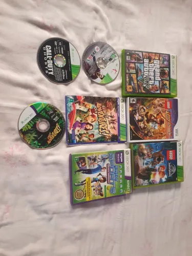 Jogos Xbox 360 e um de wii não estão lendo vendo estado .