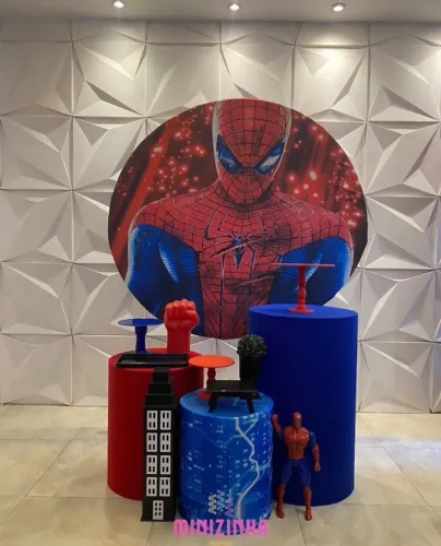 Kit Pegue e monte Homem Aranha festa 